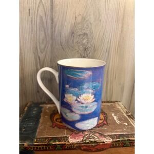 Stechcol Gracie Bone China Claude Monet Water Lilies Coffee Mug